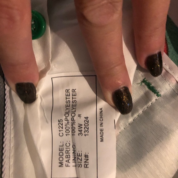 NWOT Braveman Christmas blazer and pants - Picture 6 of 6